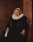 Frans Hals Portrait of an unknown woman France oil painting artist